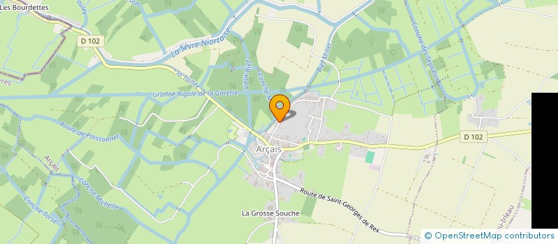 localisation de l'entreprise ANOUS  ARCAIS