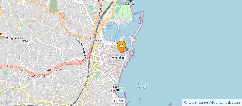 localisation de l'entreprise ANOUSHKA à ANTIBES