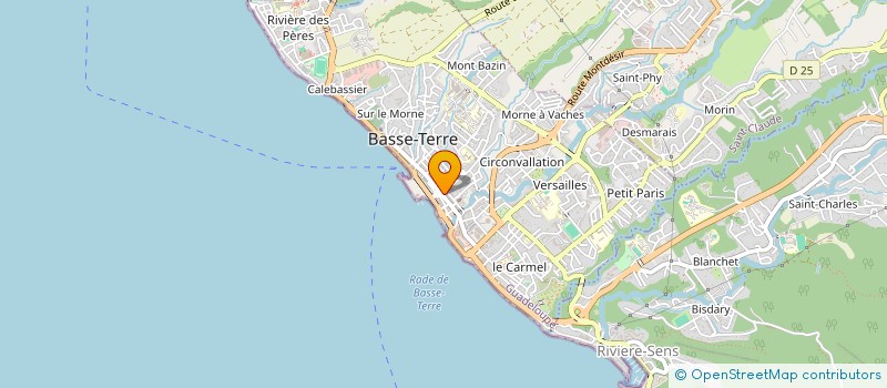 localisation de l'entreprise ANOUSQUATRE à BASSE-TERRE