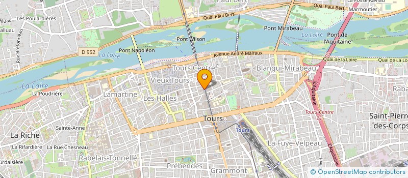 localisation de l'entreprise ANOV AGENCY  TOURS