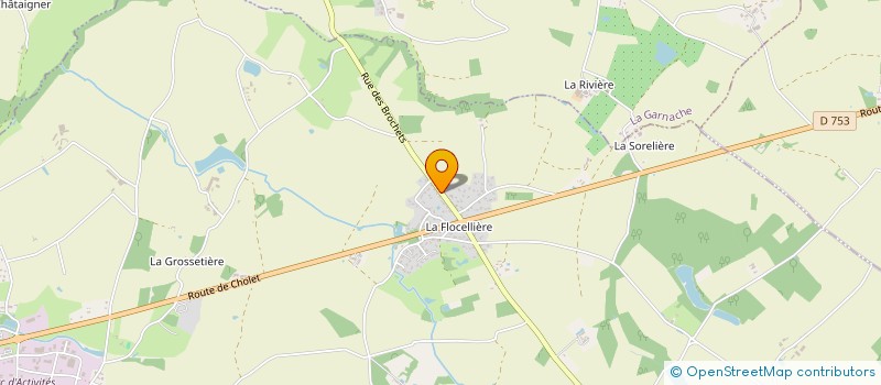 localisation de l'entreprise ANOV HABITAT à CHALLANS