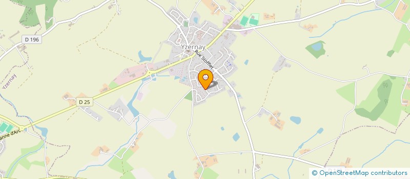 localisation de l'entreprise ANP IMMO  YZERNAY