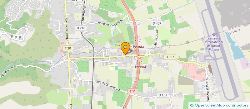 localisation de l'entreprise ANPA à LUCCIANA
