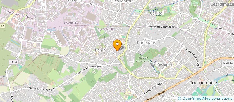 localisation de l'entreprise ANPEIP-OCCITANIE  TOURNEFEUILLE