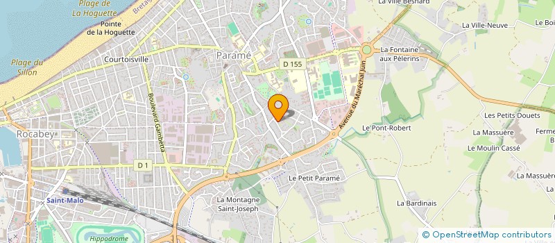localisation de l'entreprise ANPHI FINANCES  SAINT-MALO