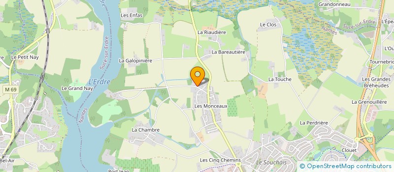 localisation de l'entreprise ANPHIE  CARQUEFOU