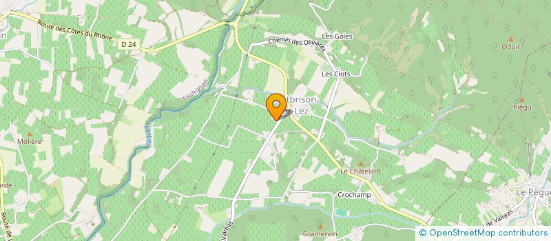 localisation de l'entreprise ANPHISUD  SALLES-SOUS-BOIS