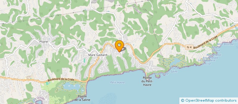 localisation de l'entreprise ANPHITRITE à LE GOSIER