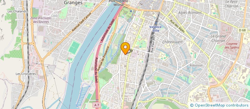 localisation de l'entreprise ANPICA2 à VALENCE
