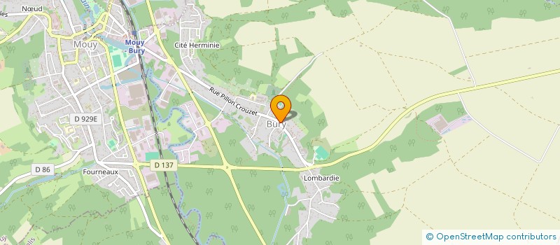 localisation de l'entreprise ANPIRAS  BURY