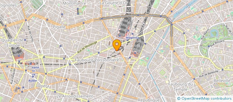 localisation de l'entreprise ANPJ  PARIS