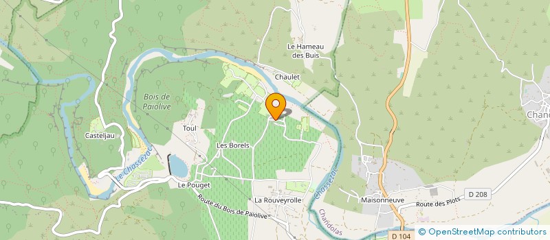 localisation de l'entreprise ANPR à BERRIAS-ET-CASTELJAU
