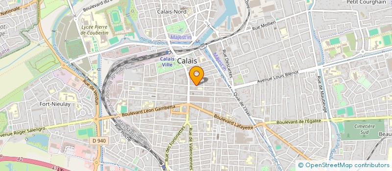 localisation de l'entreprise ANPTE DIVERS à CALAIS
