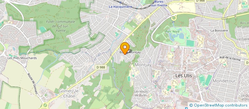 localisation de l'entreprise ANQA à BURES-SUR-YVETTE