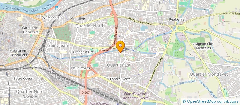 localisation de l'entreprise ANQUETIL CHRISTOPHE  AVIGNON