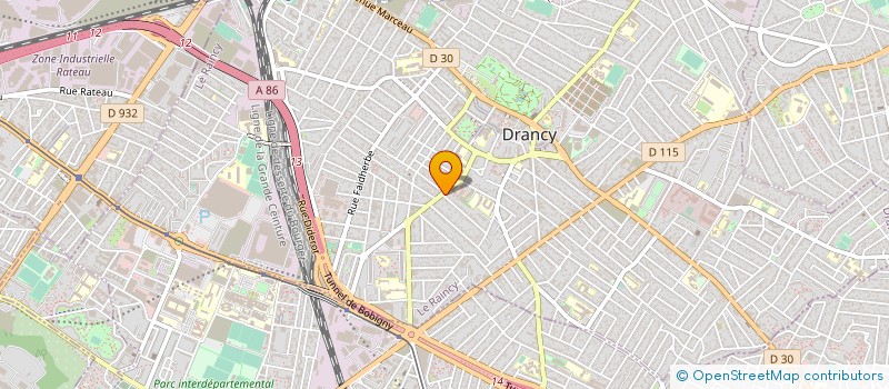 localisation de l'entreprise ANR ISOL à DRANCY