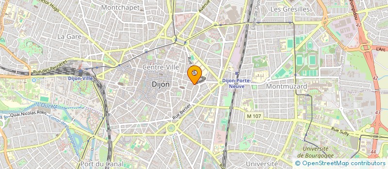 localisation de l'entreprise ANREEL à DIJON