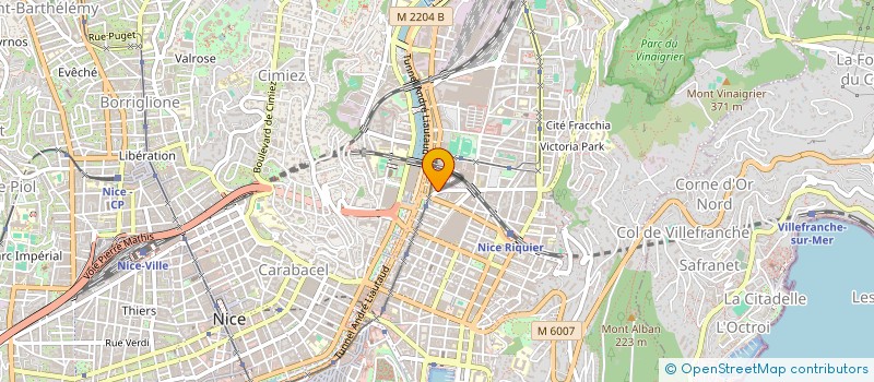 localisation de l'entreprise ANS ELEVATION PURE  NICE