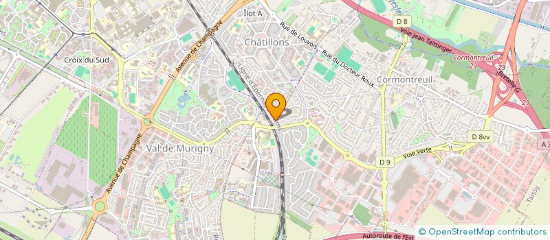 localisation de l'entreprise ANS GROUPE 51  CORMONTREUIL