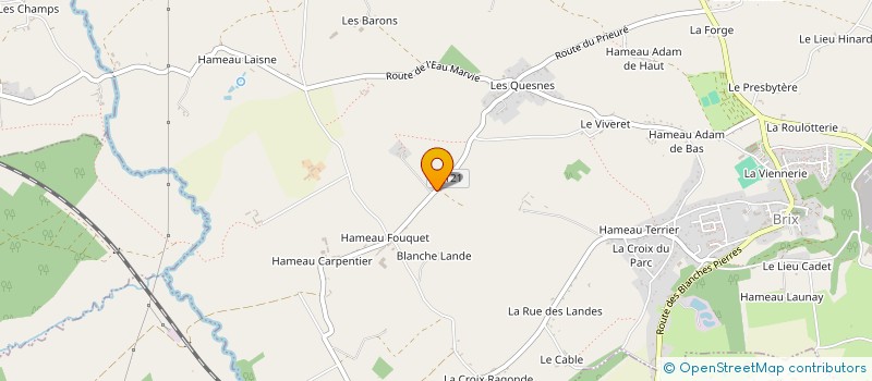 localisation de l'entreprise ANS GUERIN  BRIX