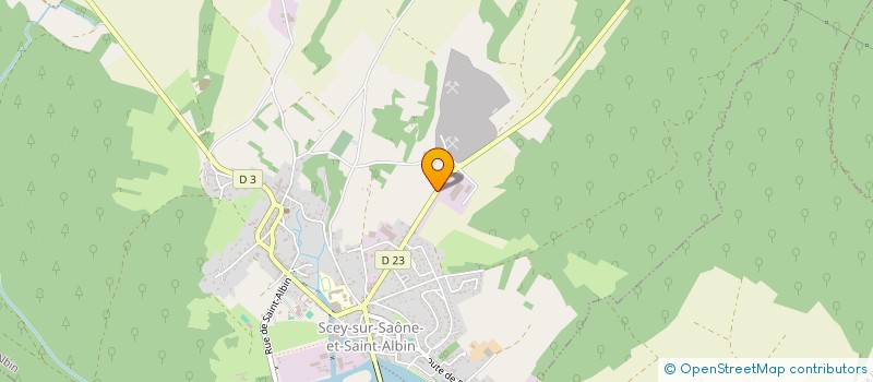 localisation de l'entreprise ANS INVEST  SCEY-SUR-SAONE-ET-SAINT-ALBIN