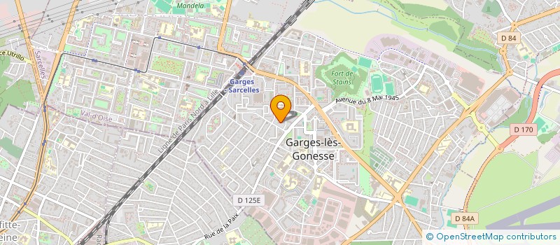 localisation de l'entreprise ANS PARIS  GARGES-LES-GONESSE