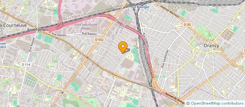 localisation de l'entreprise ANS TRANSPORT à DRANCY