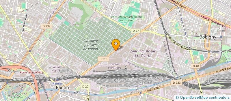 localisation de l'entreprise ANSA  BOBIGNY