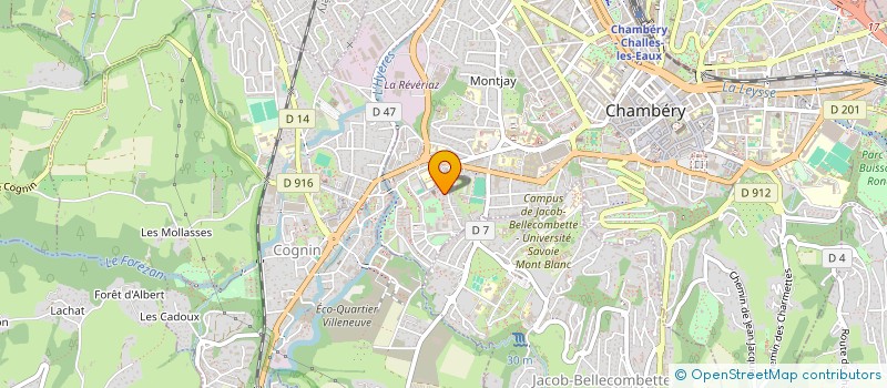 localisation de l'entreprise ANSA CONSTRUCTION  CHAMBERY