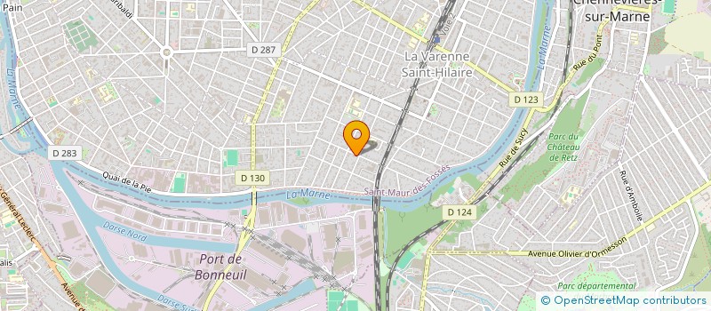 localisation de l'entreprise ANSA IMMO à SAINT-MAUR-DES-FOSSES