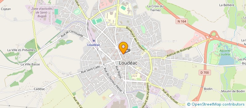 localisation de l'entreprise ANSAB CADAR à LOUDEAC