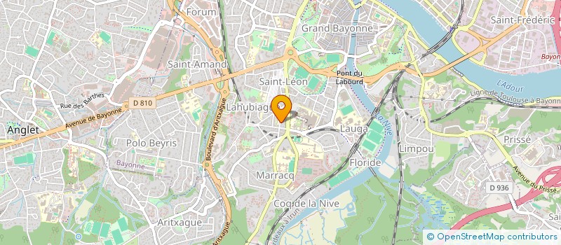 localisation de l'entreprise ANSACHAJU à BAYONNE