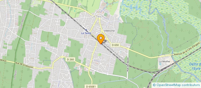 localisation de l'entreprise ANSALIE  LE TEICH