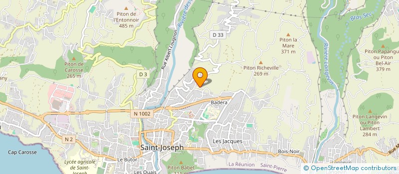 localisation de l'entreprise ANSAMB' NOU à SAINT-JOSEPH