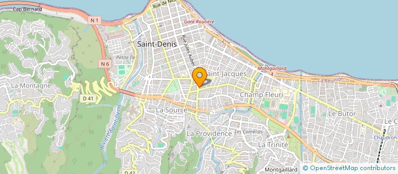 localisation de l'entreprise ANSAMB SAS à SAINT-DENIS
