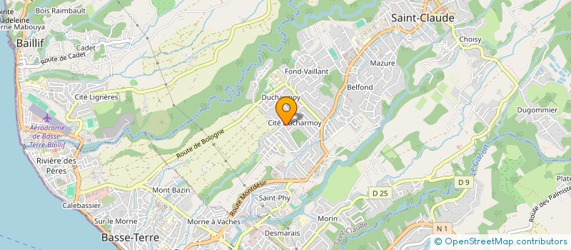 localisation de l'entreprise ANSANM POU NOU à SAINT-CLAUDE