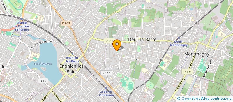 localisation de l'entreprise ANSANM POU YON LOT AYITI  DEUIL-LA-BARRE