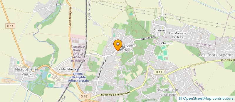 localisation de l'entreprise ANSAR  VILLIERS-SAINT-FREDERIC