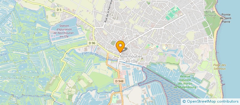 localisation de l'entreprise ANSART FRERES à NOIRMOUTIER-EN-L'ILE