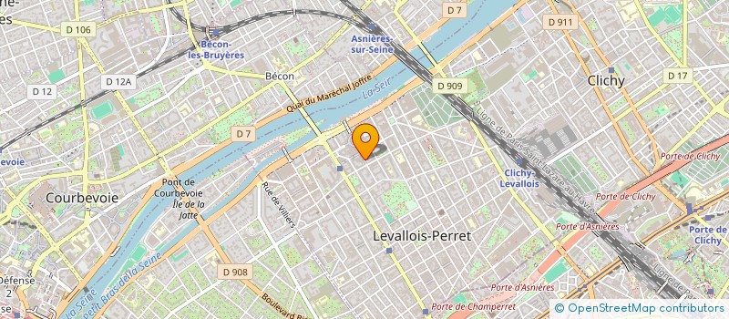 localisation de l'entreprise ANSAY à LEVALLOIS-PERRET