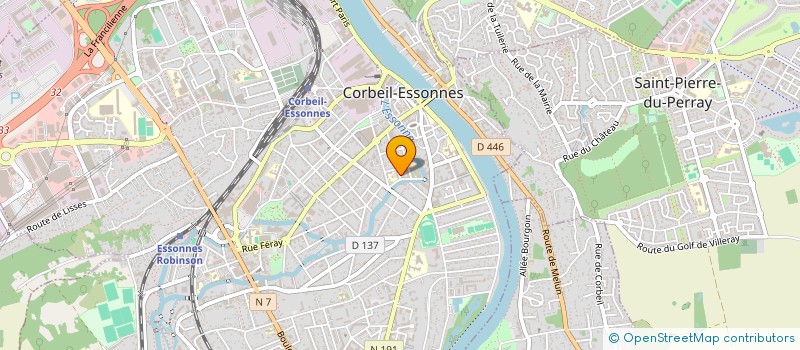 localisation de l'entreprise ANSE.BC à CORBEIL-ESSONNES