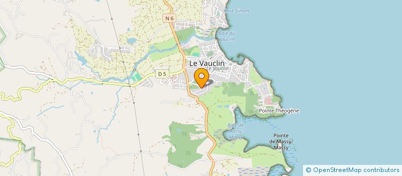 localisation de l'entreprise ANSE EMERAUDE à VAUCLIN