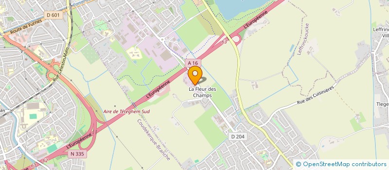 localisation de l'entreprise ANSE INTENDANCE  TETEGHEM-COUDEKERQUE-VILLAGE