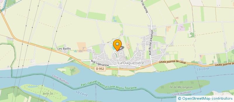 localisation de l'entreprise ANSE LAILLET  LOIRE-AUTHION