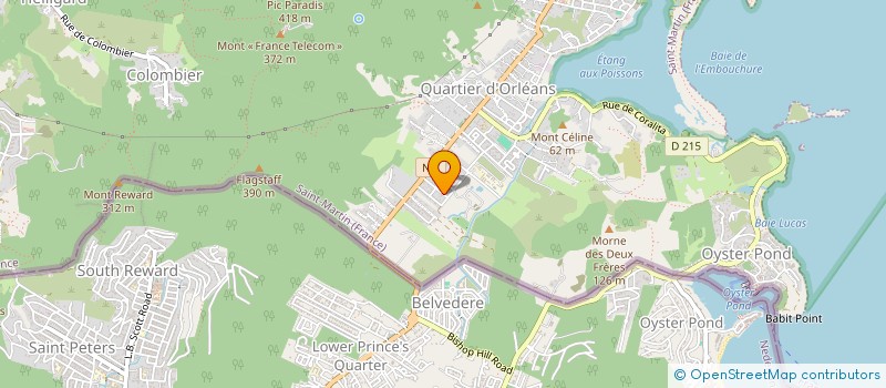 localisation de l'entreprise ANSE MARCEL LAUNDRY  SAINT MARTIN