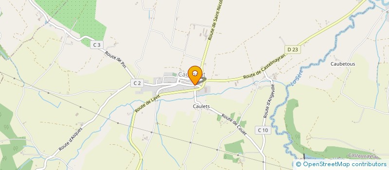 localisation de l'entreprise ANSE VATA à CAUMONT