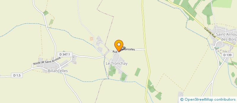 localisation de l'entreprise ANSEAUME TRAVAUX PUBLICS à COURVILLE-SUR-EURE