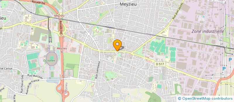 localisation de l'entreprise ANSECO à MEYZIEU