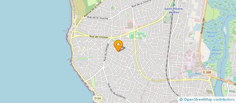 localisation de l'entreprise ANSEFI à SAINT-HILAIRE-DE-RIEZ