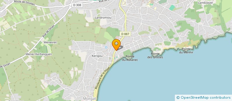 localisation de l'entreprise ANSEL DENISE ET TIMOTHEE  CROZON